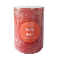 Vela Krea Pilar 9cm Rojo