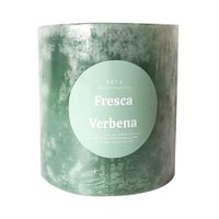 Vela Krea Pilar Rustica 7cm Aqua