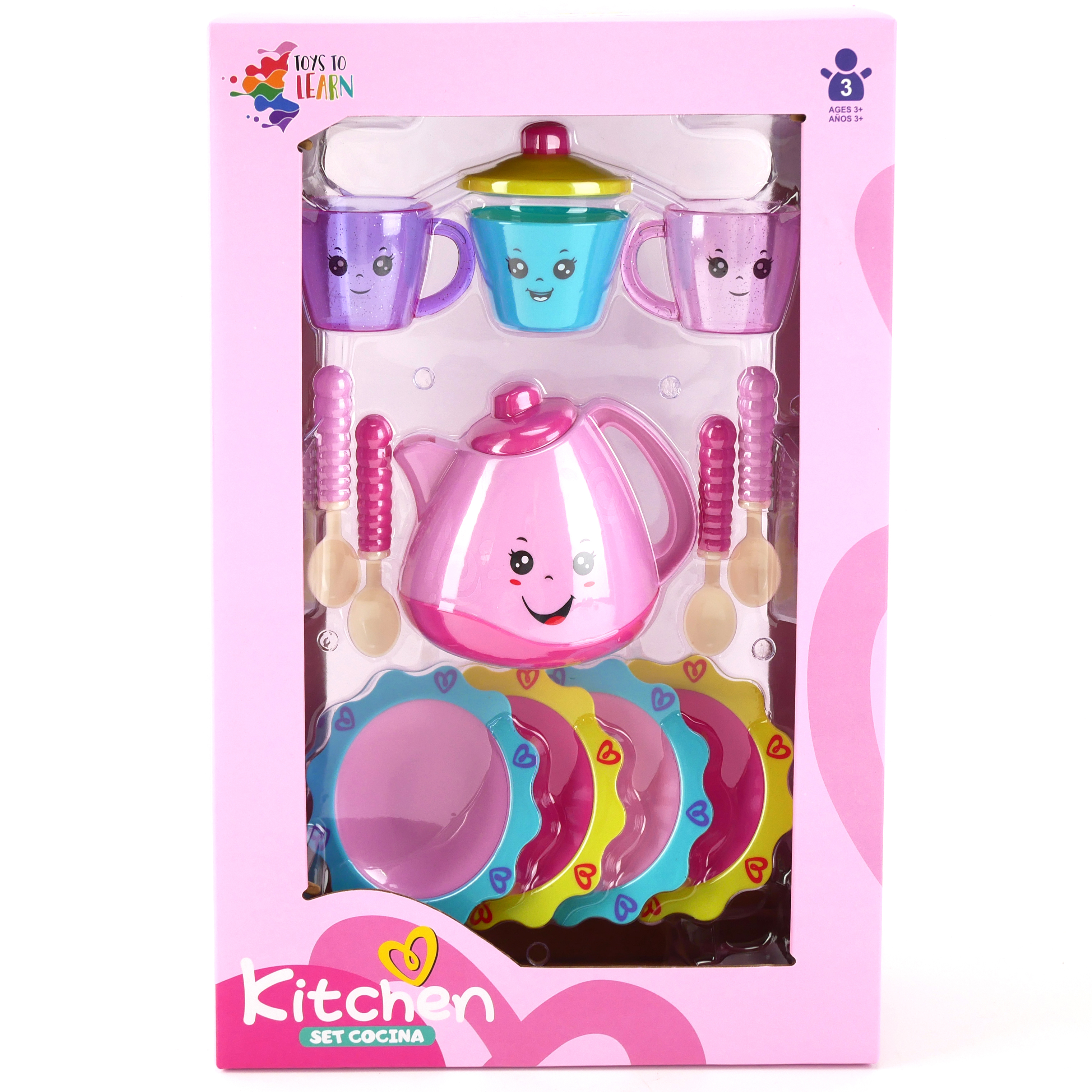 Set de Té Caritas Happy Valley