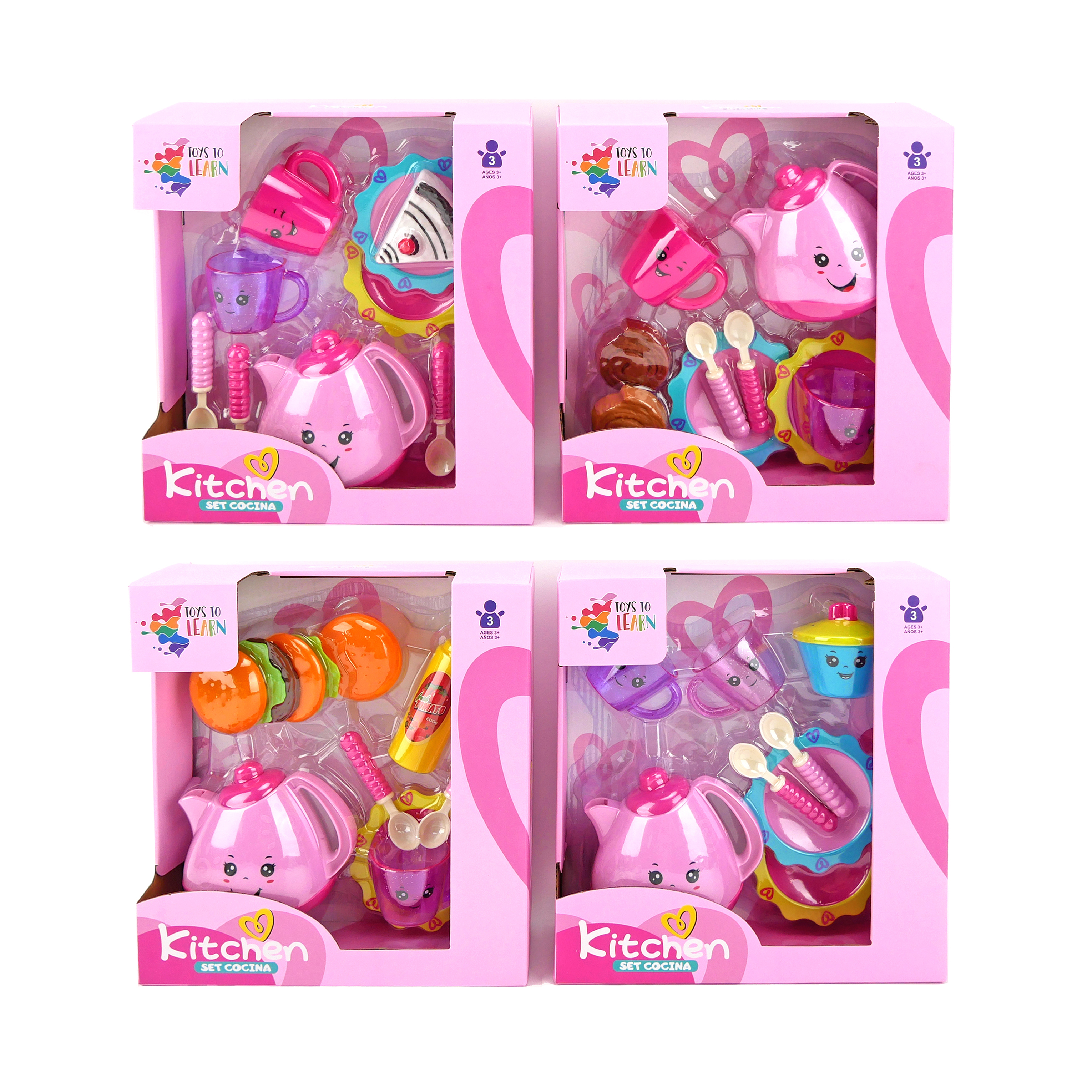 Set de Té Caritas Surtido Happy Valley