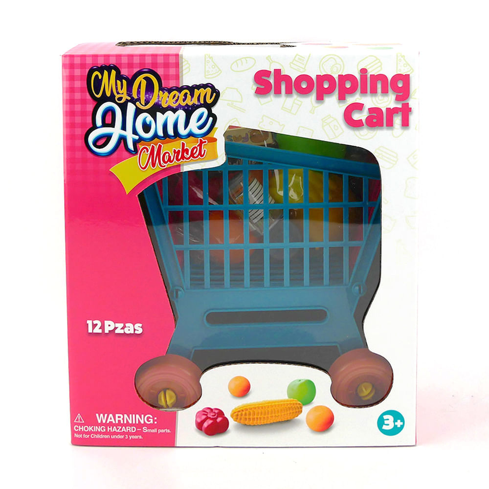 Carrito de Supermercado con Comida Happy Valley