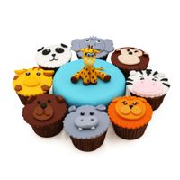 Torta con Cupcakes Temáticos