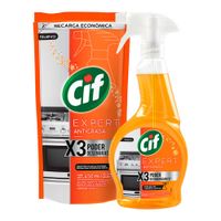 Pack Cif Sacagrasa: Gatillo 500ml + Doypack 450ml