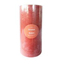 Vela Krea Pilar 15cm Rojo