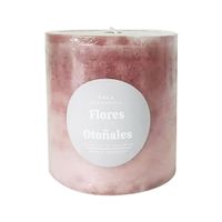 Vela Krea Pilar Rustica 7cm Lila