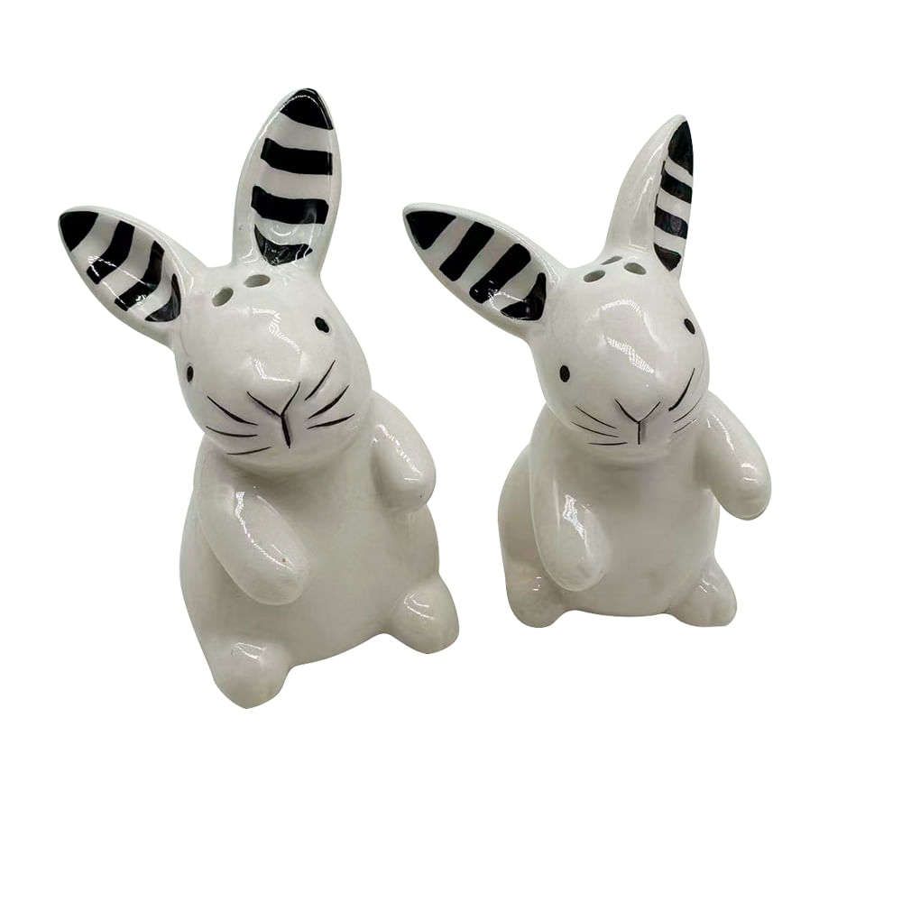 Salero y Pimentero Krea Conejitos