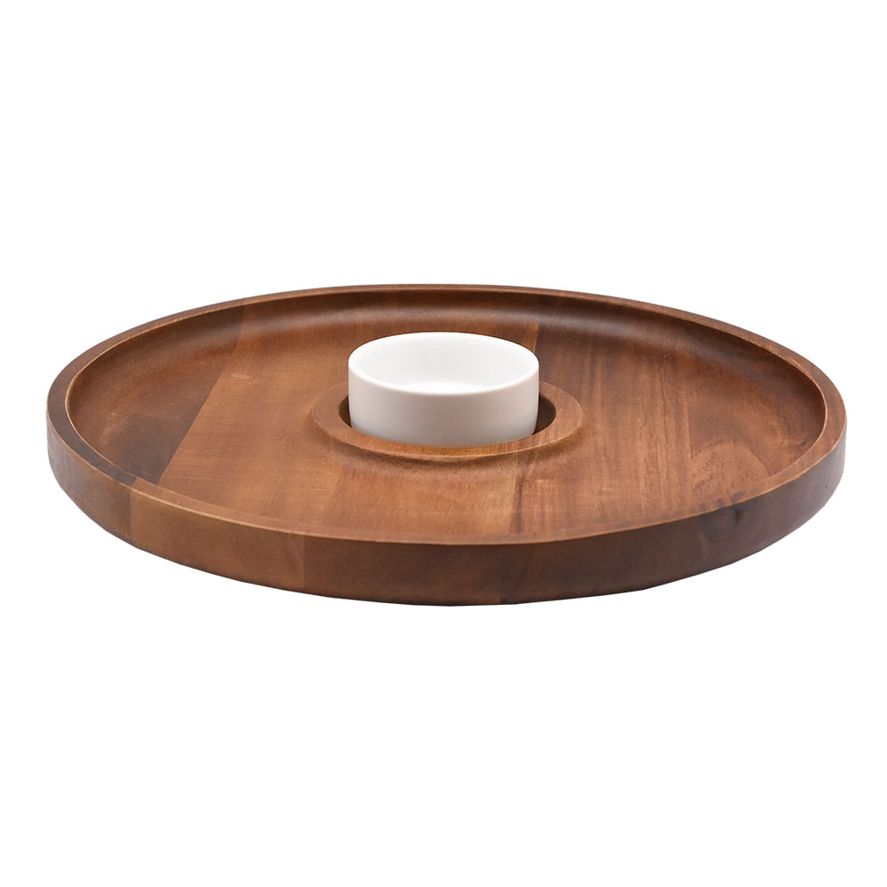 Tabla Krea Redonda con Pocillo Central