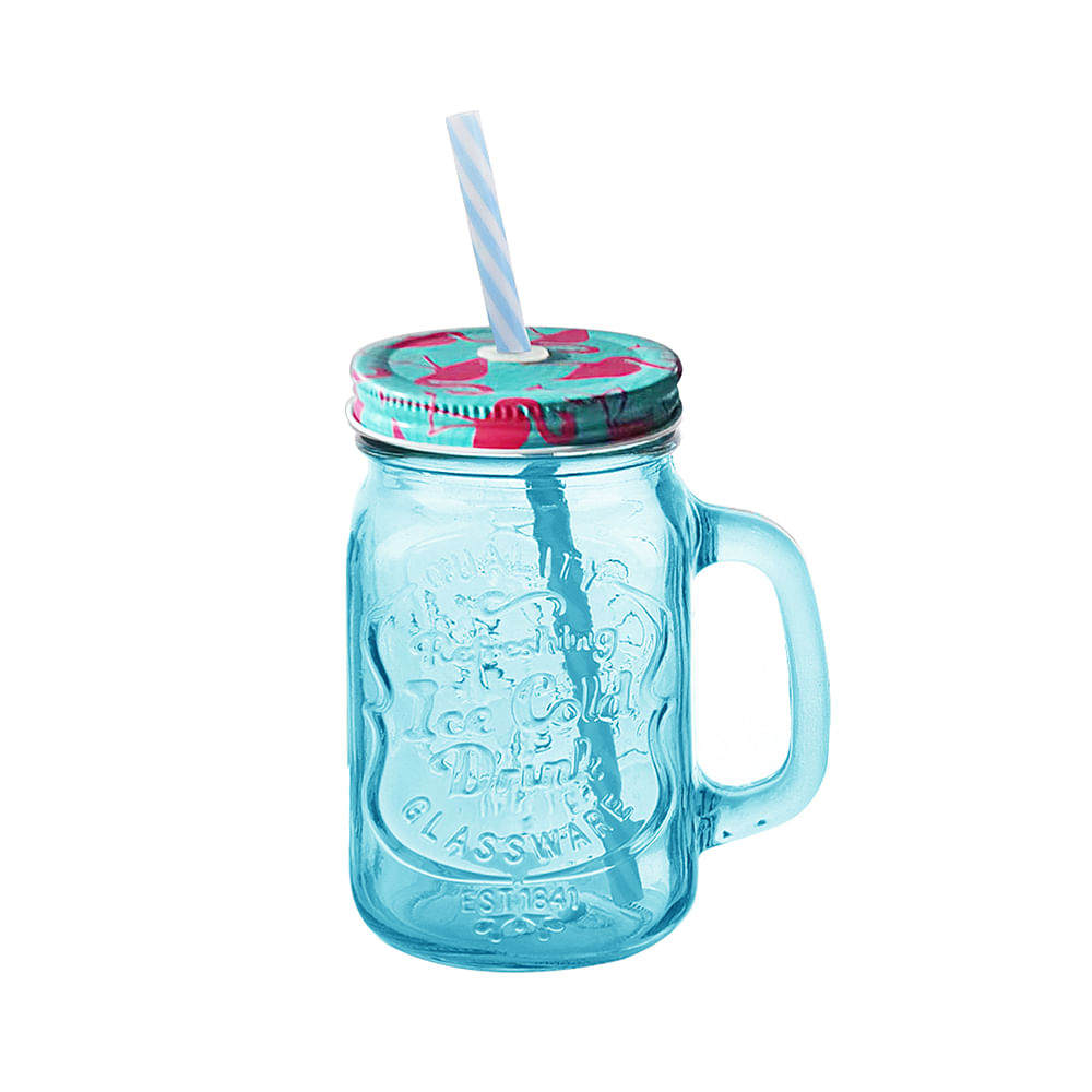 Vaso con Krea Tapa Diseño