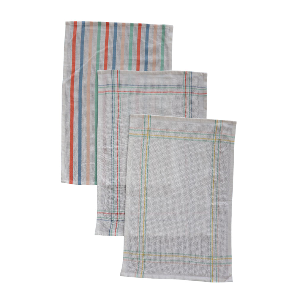 Set de 3 Paños Krea de Cocina Oporto