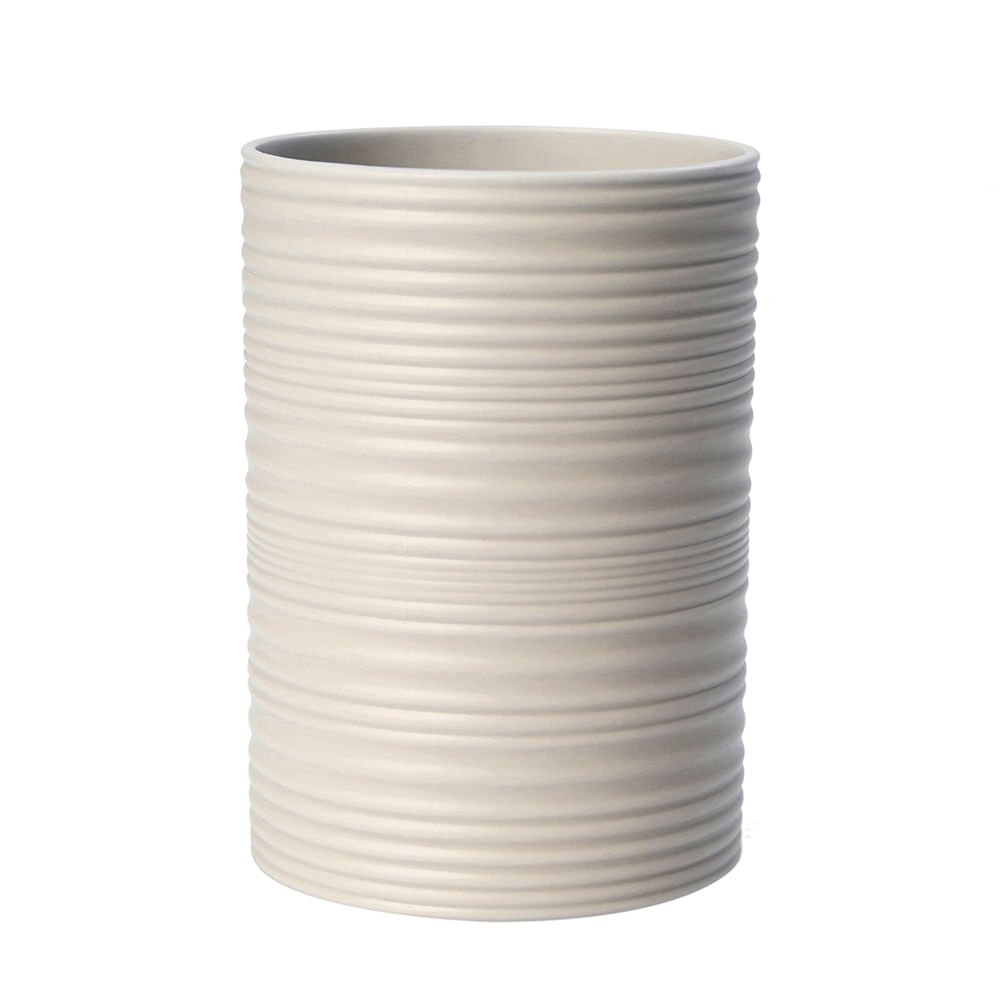 Portacepillo Krea Plástico Bambú Ecru