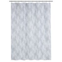 Cortina de Baño Krea Poliéster con Ganchos Textura