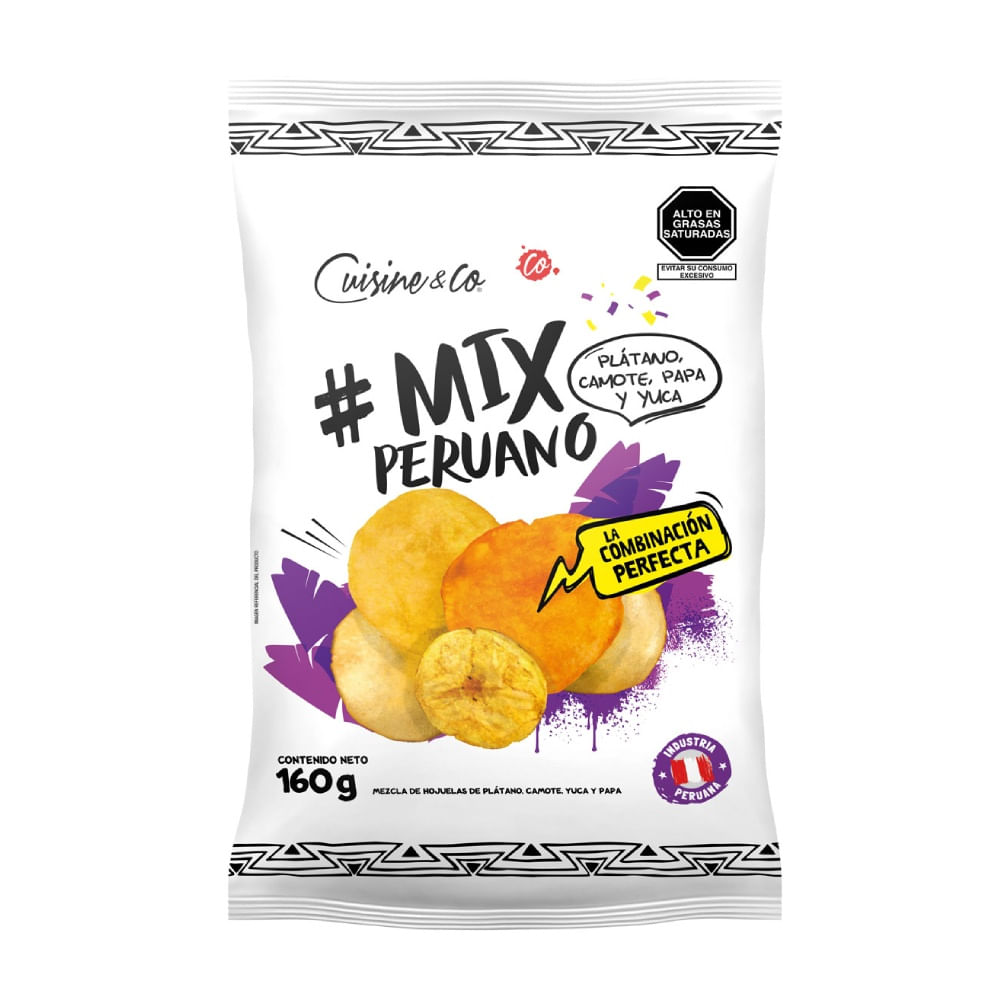 Mix Peruano de Snacks Cuisine & Co 160g
