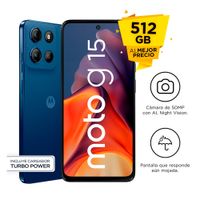 Smartphone Motorola G15 4Gb+512GB Azul