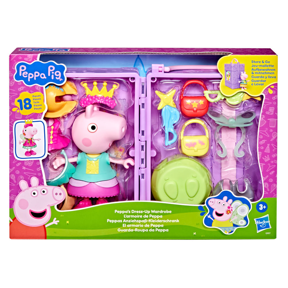 Muñeca Peppa Pig El Armario de Peppa