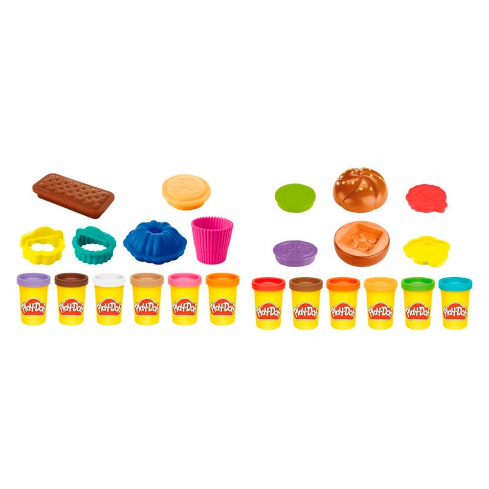 Set Masa Moldeable Play-Doh Forma Alimento Surtido