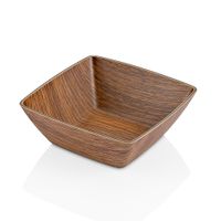 Bowl Cuadrado Krea XS Mahogani 10cm