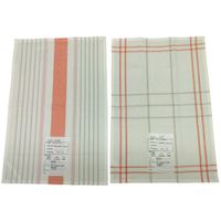Set 2 Paños Krea Tejeduría Diseño D2 40x60cm
