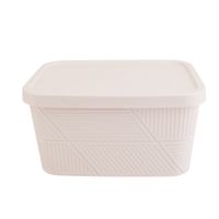 Caja Krea Plastica Texctura Geometrica 6.2L Arena
