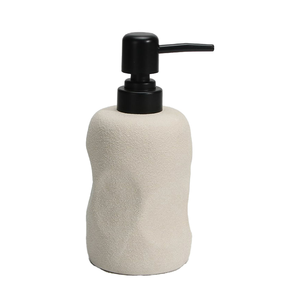 Dispensador Krea Cerámica Martillado Natural