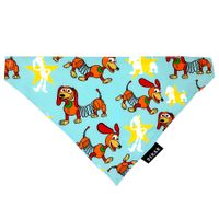 Bandana Rever Woody & Slinky Blue S