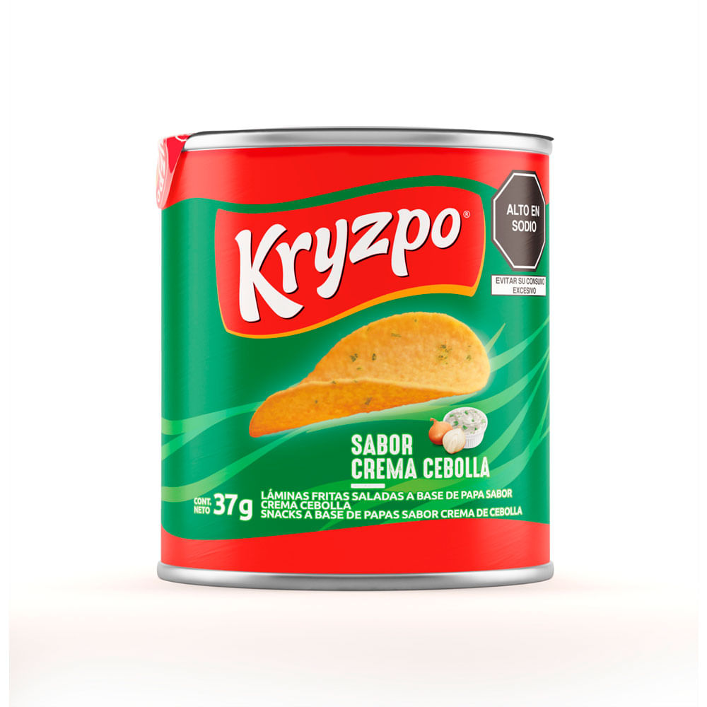 PAPAS KRYZPO CREMA CEBOLLA LATA 37G