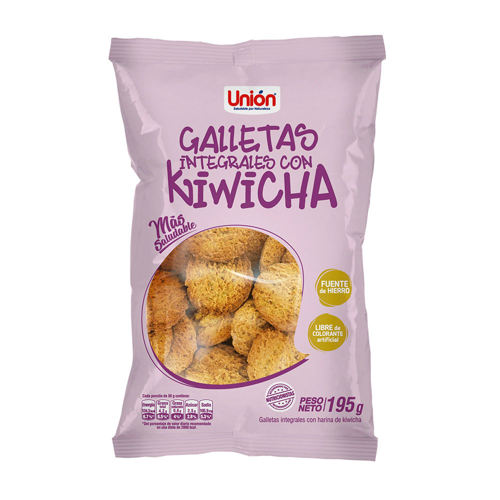 Galletas Integrales con Kiwicha Unión 195g
