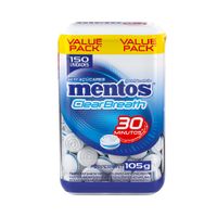 Pastillas Mentos Clear Breath Peppermint 105g