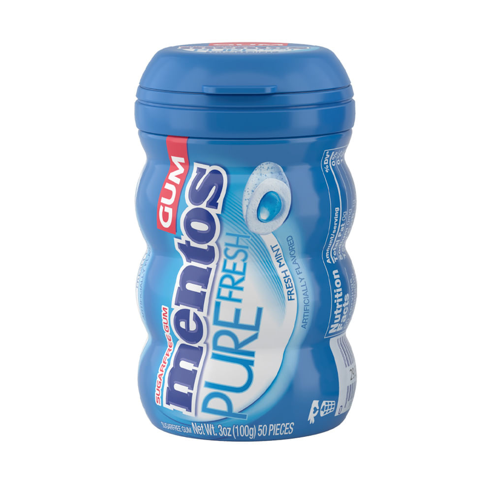 Chicles Mentos Pure Fresh Fresh Mint 100g