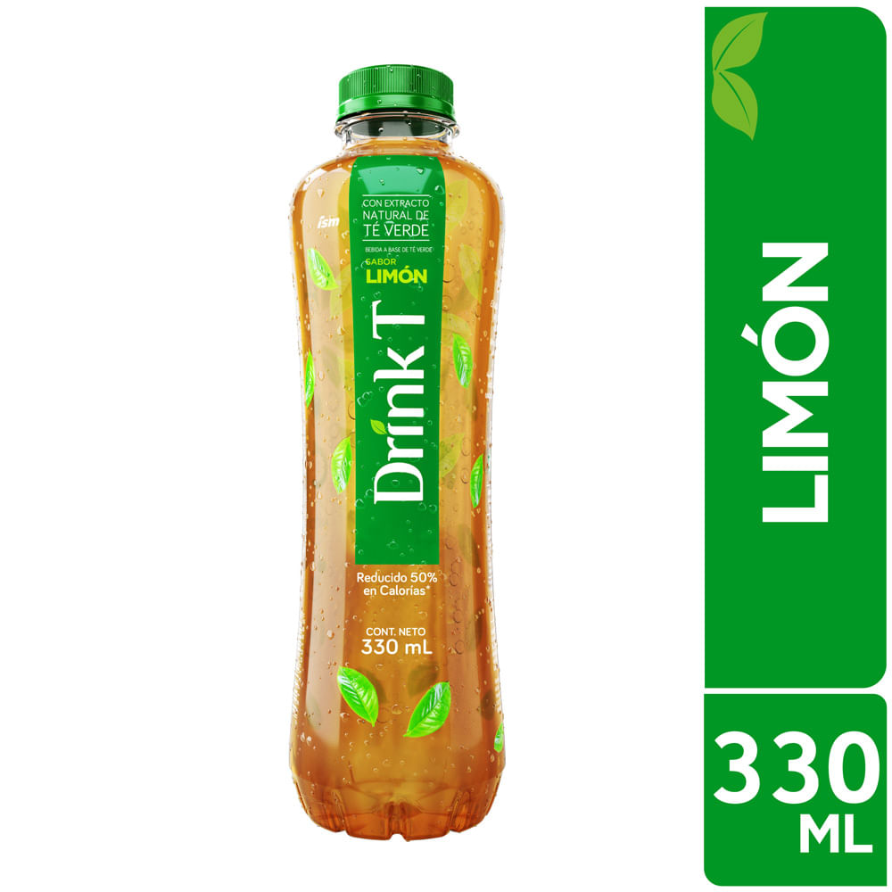 Bebida a Base de Té Drink T Limón Botella 330ml