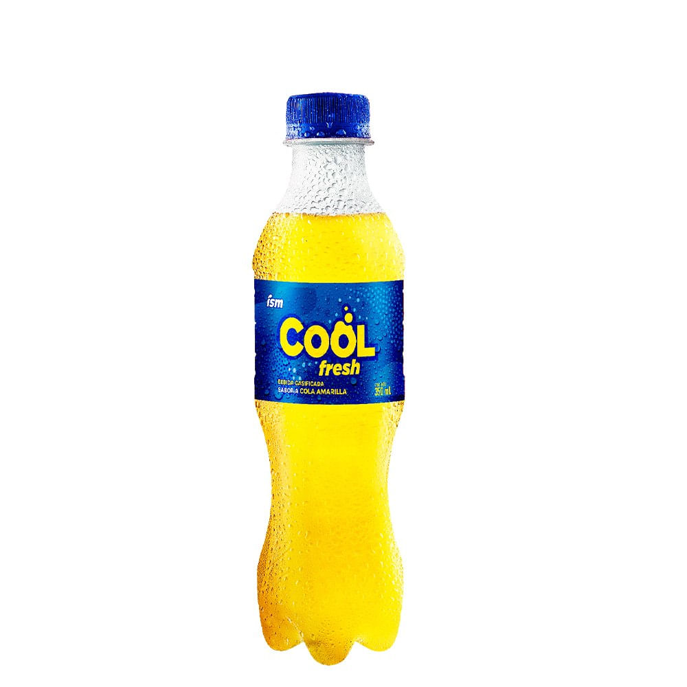 Gaseosa Cool Fresh Sabor Cola Amarilla Botella 350ml