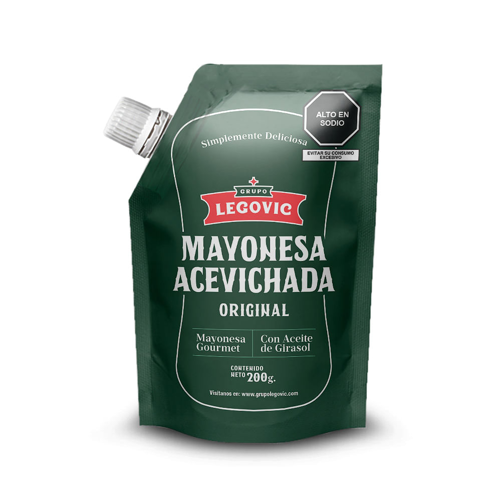 Mayonesa Acevichada Legovic Original 200g