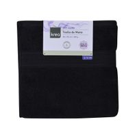 Toalla Mano 50x70cm 400gsm Negro