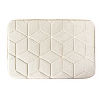 Piso Baño Krea Memory Foam Texto 40x60cm Surtido