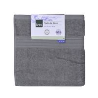 Toalla Mano Krea 50x70cm 400gsm Gris Oscuro