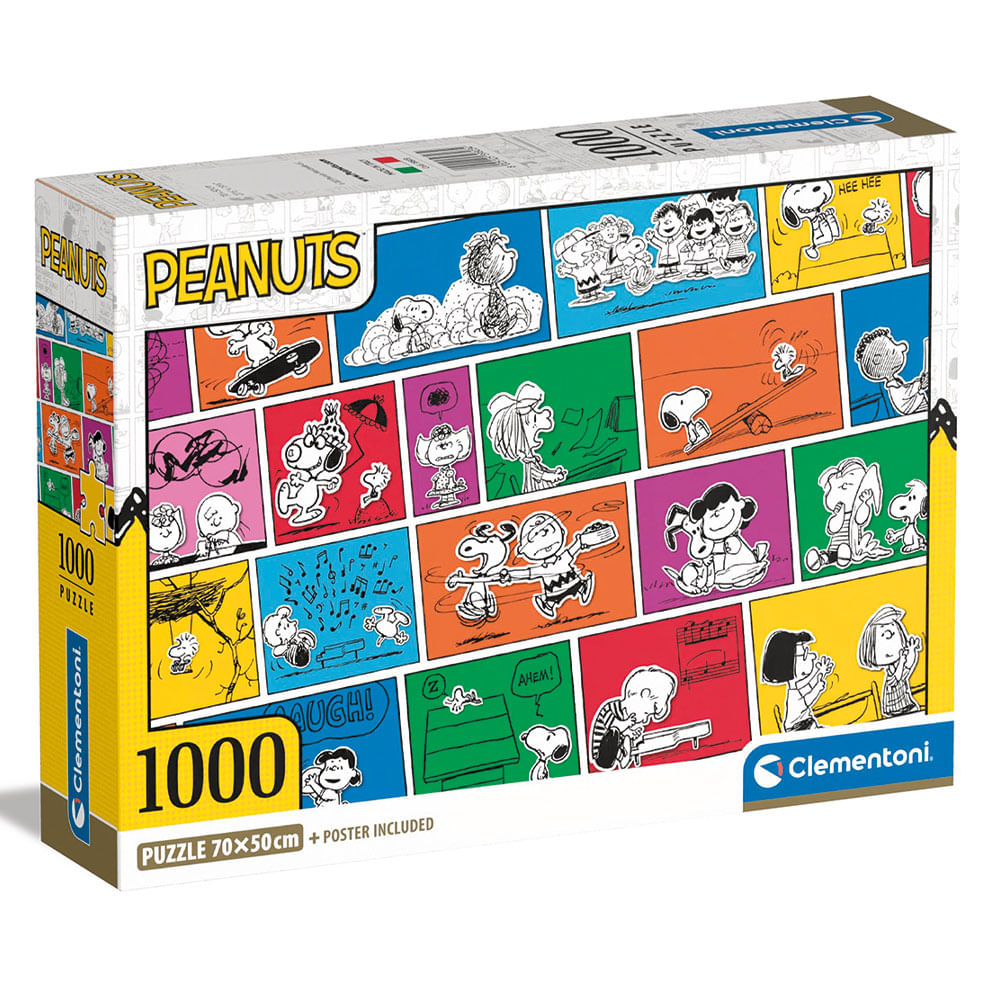 Rompecabezas Clementoni Peanuts 1000 pzs