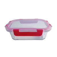 Contenedor Krea Rectangular con Cierre Silicon 650ml