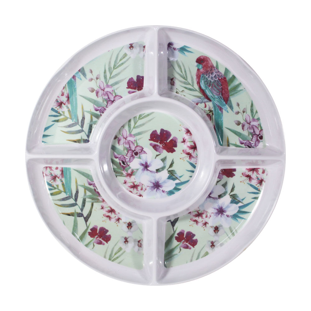 Plato Picoteo Krea Diseño Pájaros