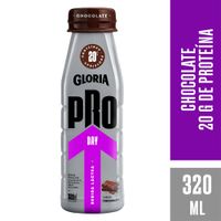 Bebida Láctea Gloria Pro Day Sabor Chocolate Botella 320ml