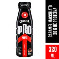 Bebida Láctea Gloria Pro Power Sabor Caramel Macchiato Botella 320ml