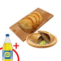 Combo 4un Empanada de Pollo + Gaseosa Botella 1.5L