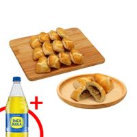 Combo 18un Empanada Cocktail de Pollo + Gaseosa Botella 1.5L