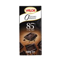 Chocolate Sin Azúcar Valor 100g