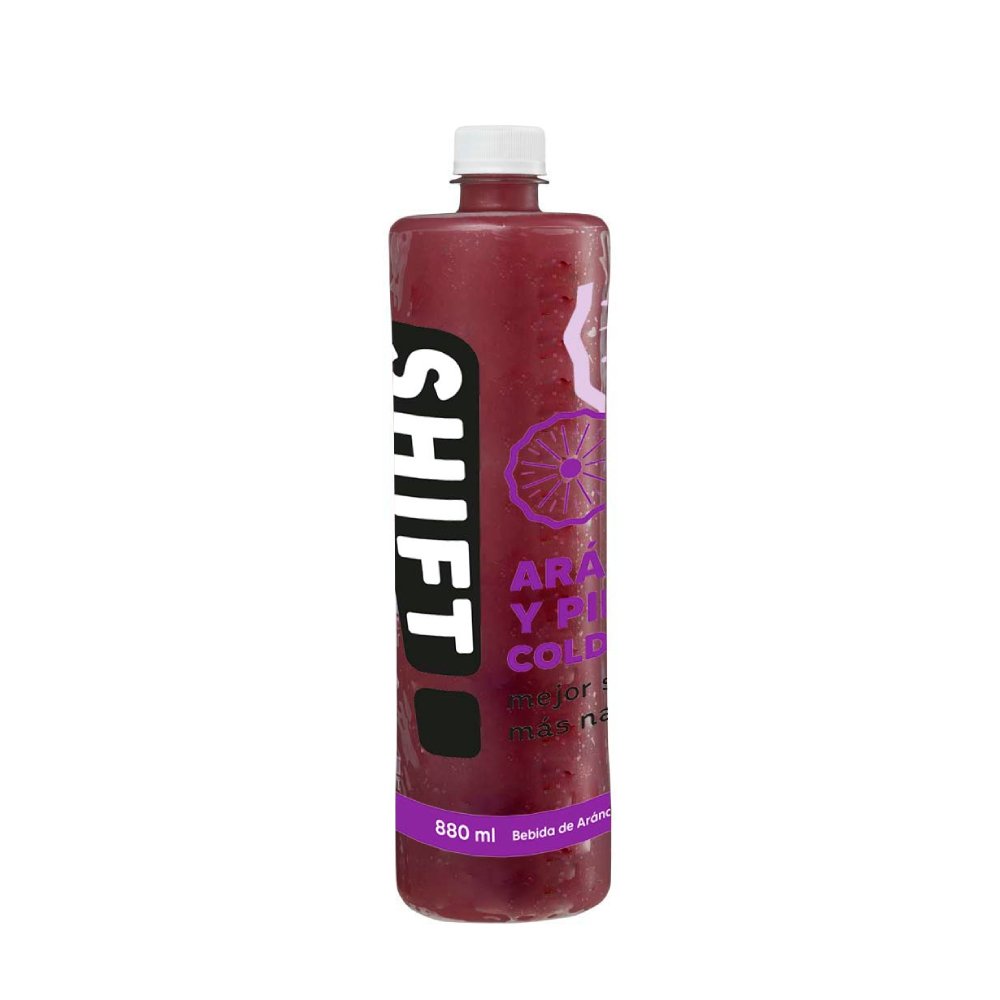 Jugo Cold Press de Arándanos y Piña Shift Botella 880ml