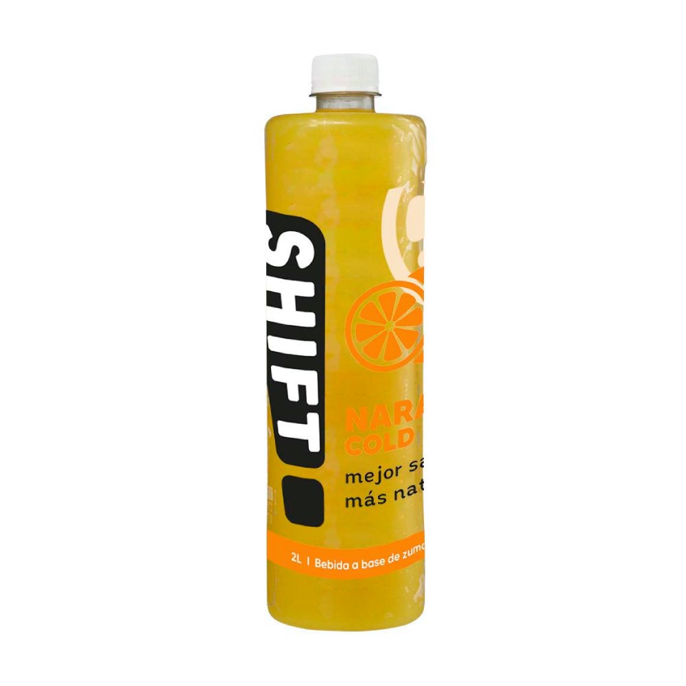 Jugo Cold Press de Naranja Shift Botella 2L