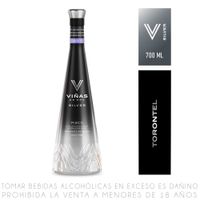 Pisco Puro Torontel Viñas de Oro Silver Botella 700ml