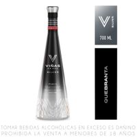 Pisco Puro Quebranta Viñas de Oro Silver Botella 700ml