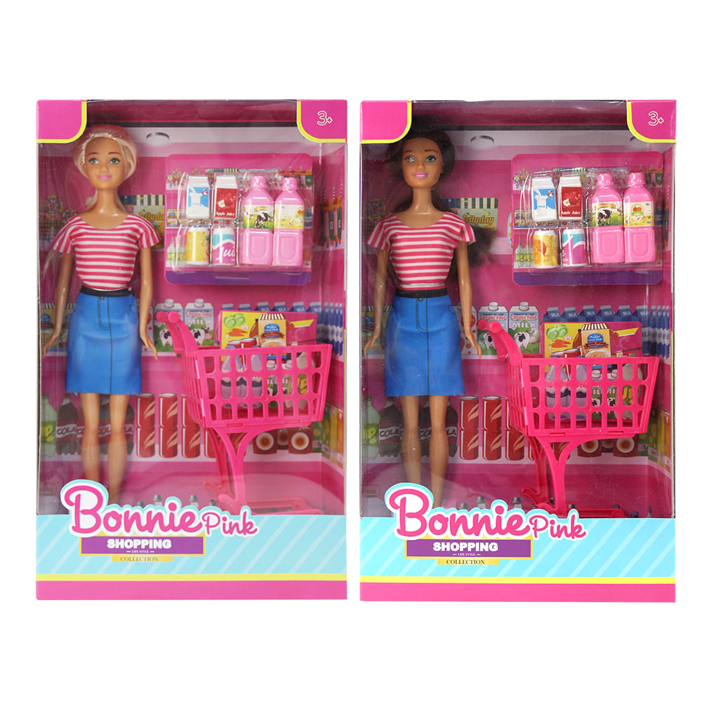 Muñeca Bonnie Set Supermercado