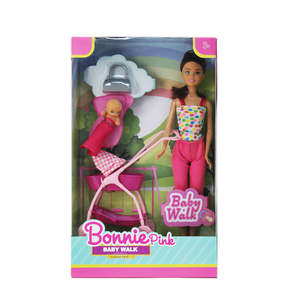 Muñeca Paseo de Bebe Bonnie Pink