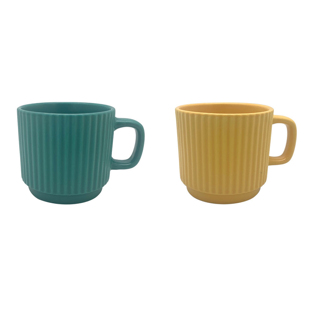 Taza Krea Apilable Color 400ml Surtido