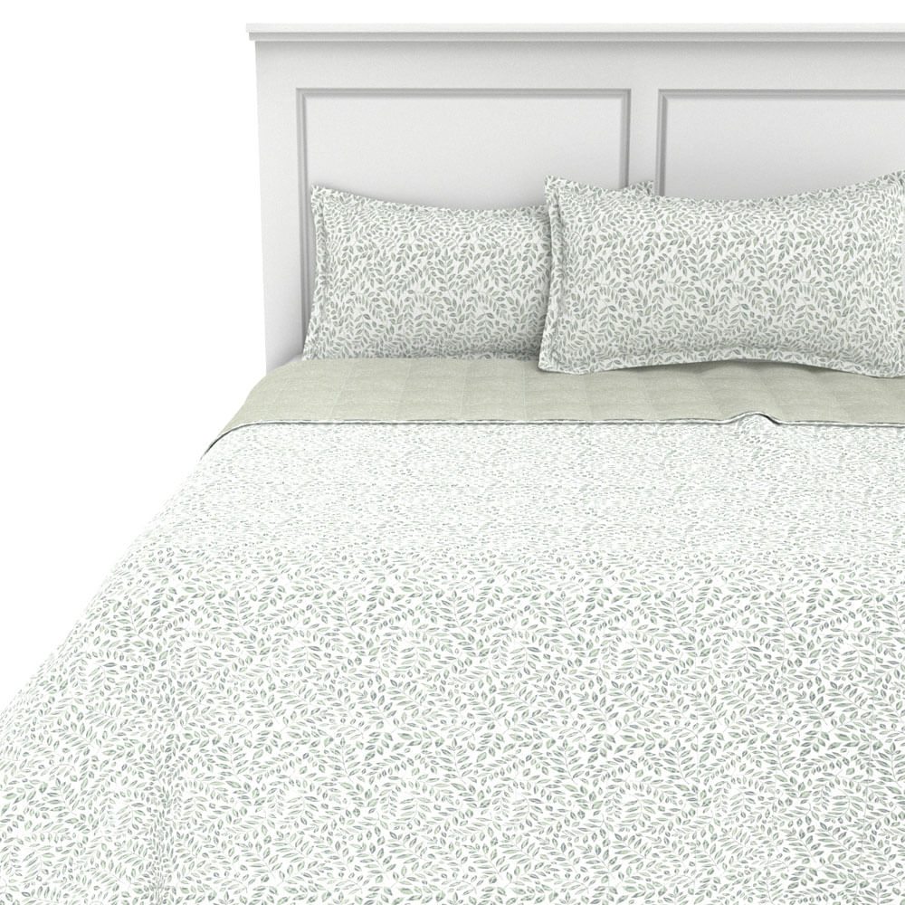 Plumón Estampado Krea Microfibra 130g King Plaza Rama